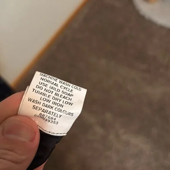 EShakti Women’s Navy Lace & Black smocked waist dress, pockets, Sz 12 - Picture 11 of 12